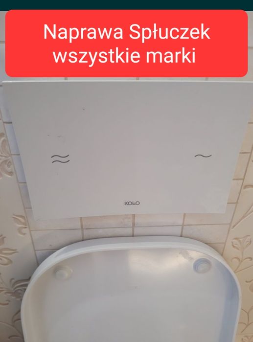 Hydraulik naprawa spłuczki podtynkowej  wymiana kranu naprawa 24/7h