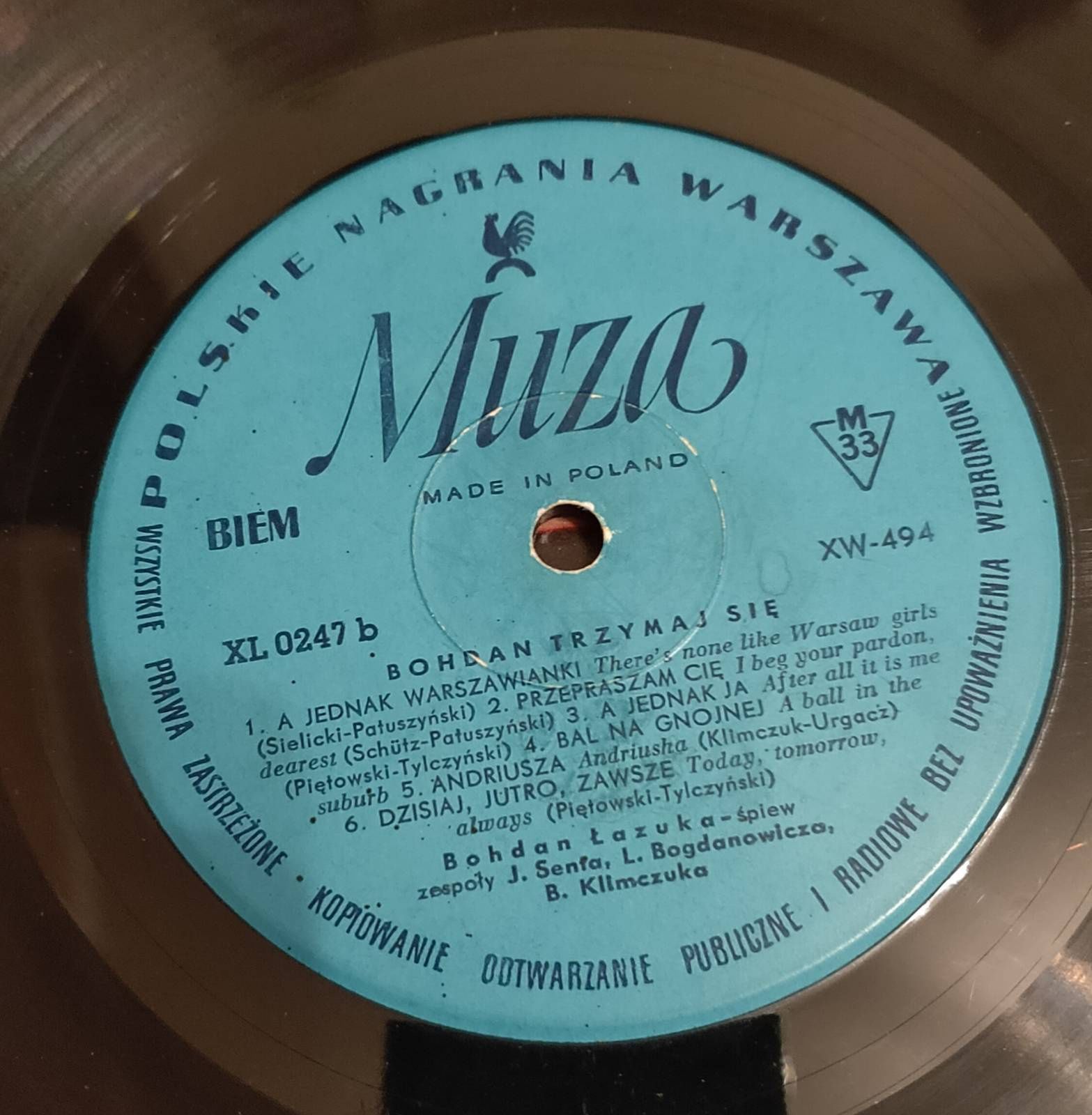 Płyta winylowa Bohdan Łazuka Bohdan, trzymaj się!