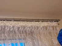 Karnisz matalowy podwojny
