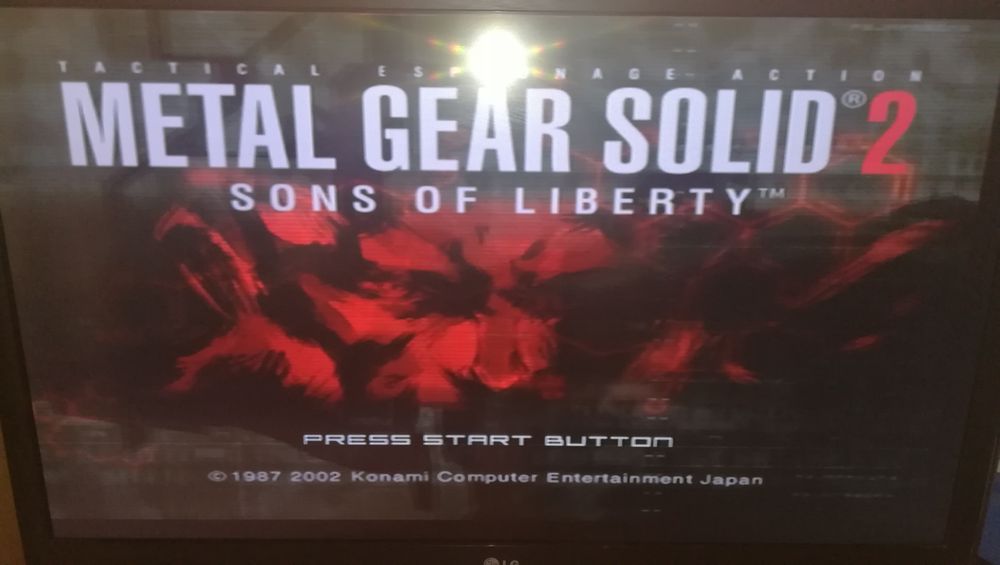 Jogo PS2 ( PlayStation 2 ) " Metal Gear Solid 2 - SOL " (Como Novo)