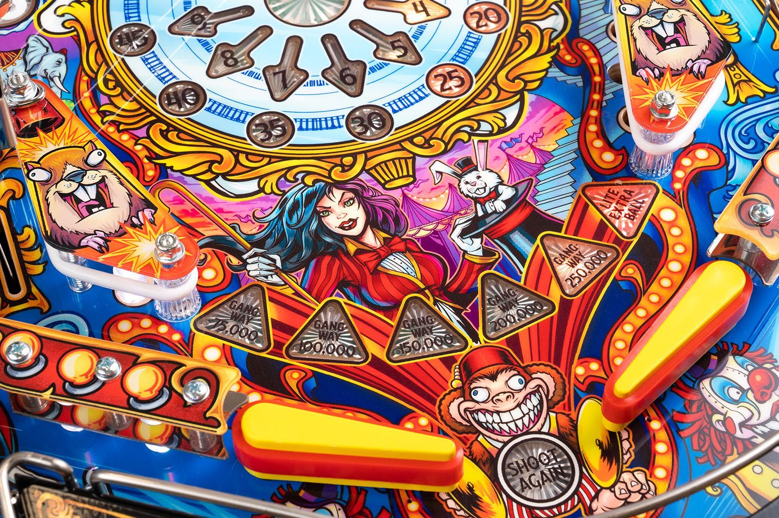 Pinball Flipper Fliper Funhouse Remake - Midnight Limited Edition Nowy