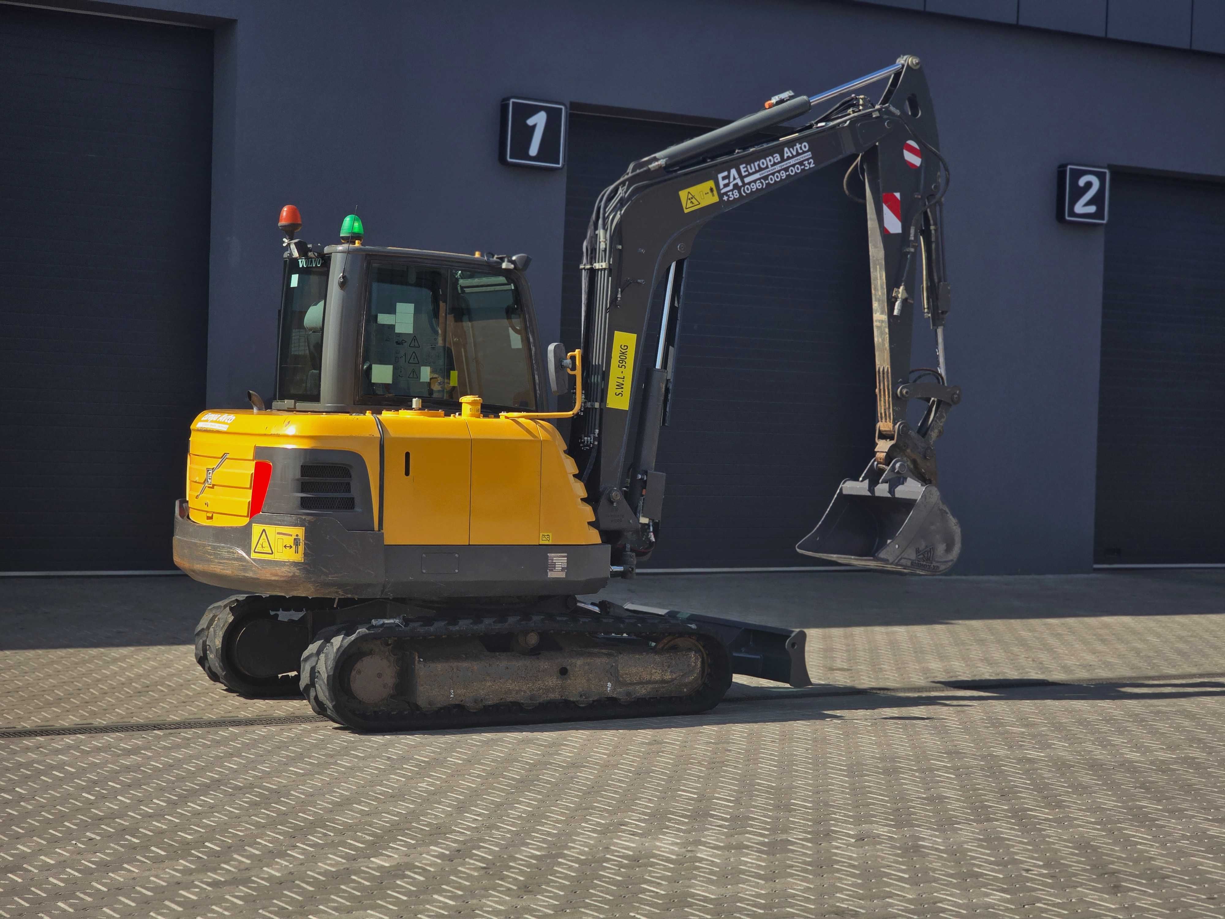 Volvo EC55C | 2016| Міні-екскаватор