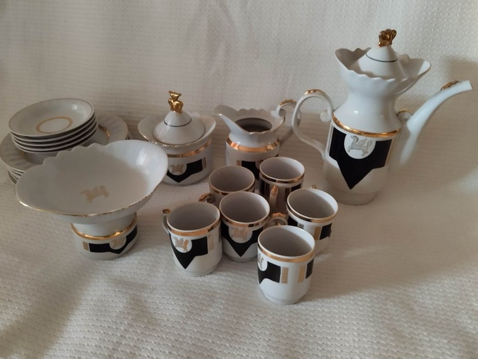 Сервиз старинный "Пегас"