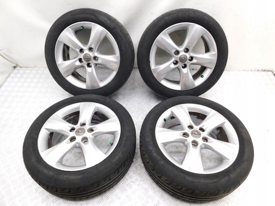 felgi aluminiowe 5x115 17x7 opony 225/50 zr17 - opel astra iv j