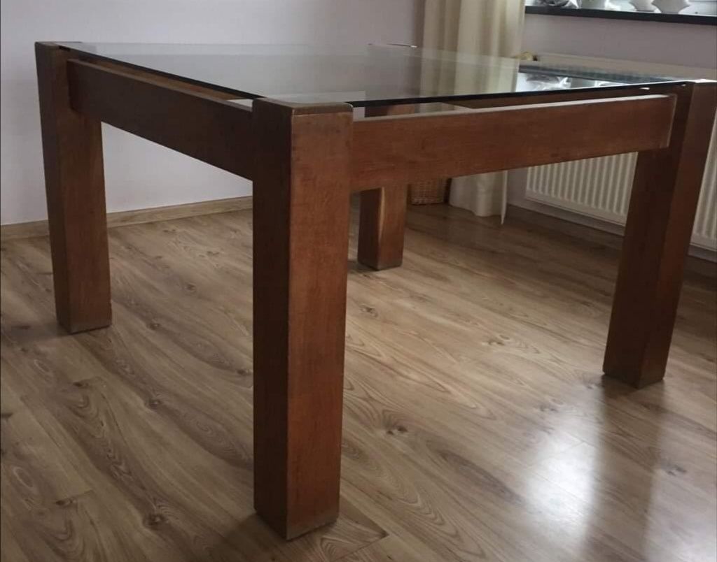 Stół drewniany - sosnowy