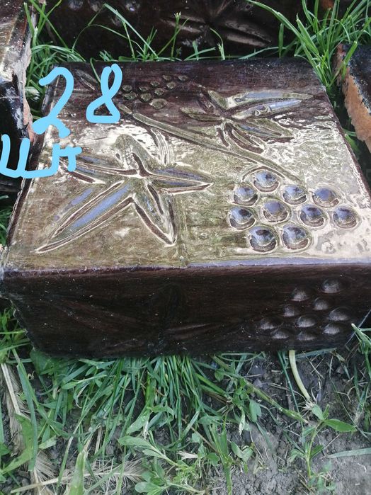 Піч, Груба, кахель, вгнетривка облецьовувальна плитка.