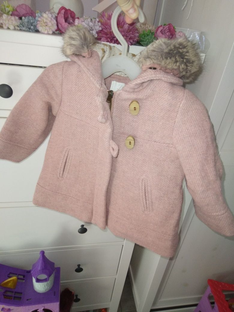 Płaszczyk zara 74 cm