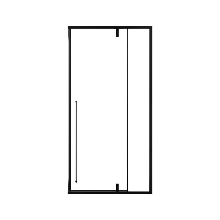 Czarna kabina prysznicowa DARO IN-3030 loft black