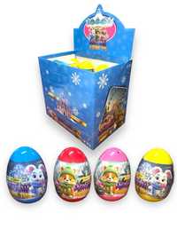 Monzhar пластикові яйця-сюрприз, кіндери Supprise toys 12 шт по 40 г