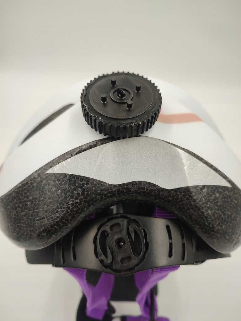 Kask Rowerowy dziecięcy Fischer-Price biały z sówkami r. S/M 55-59cm
