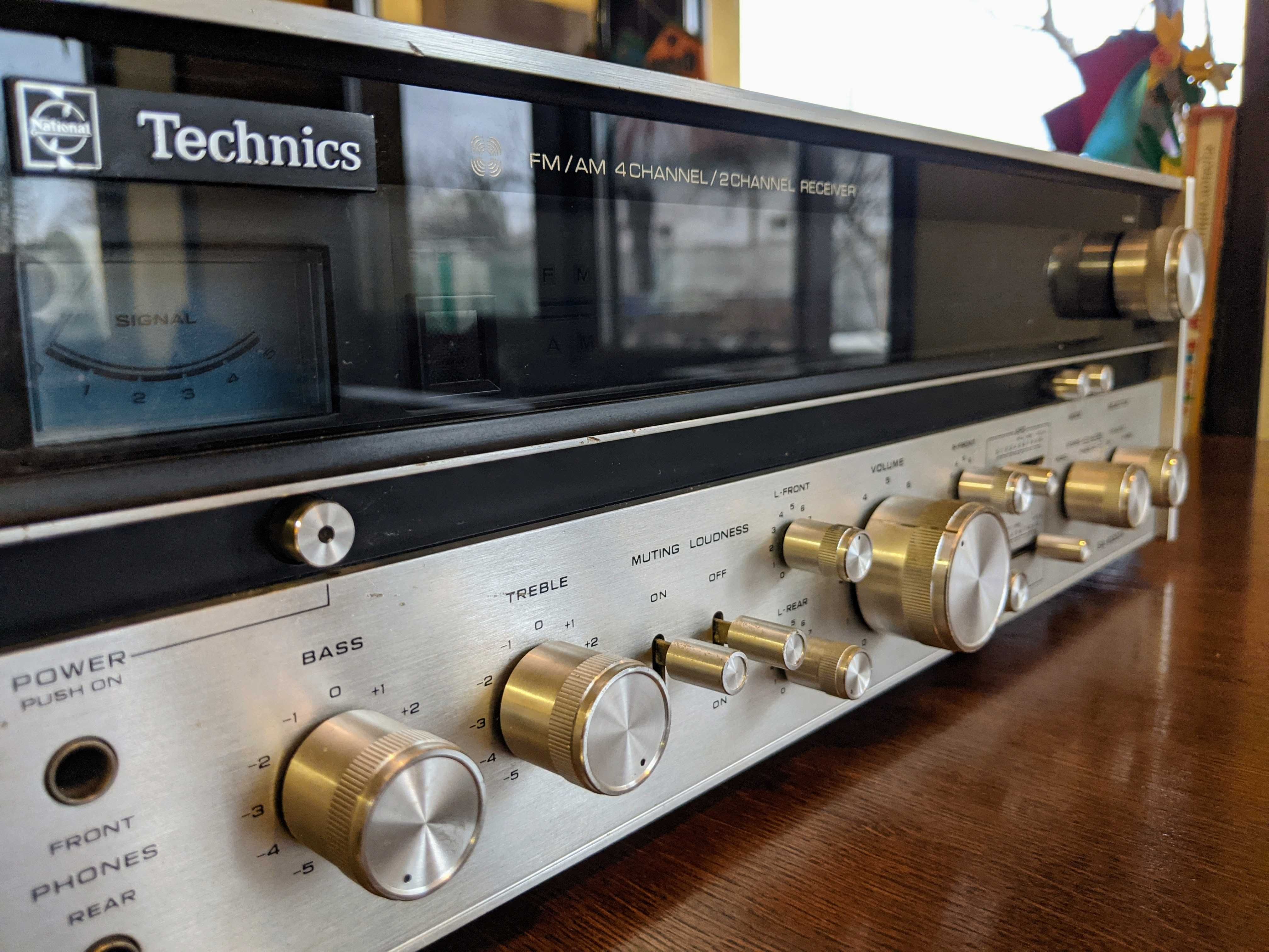 Вінтажний квадро-ресівер TECHNICS SA-6000X