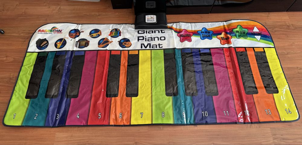 Tapete Piano Gigante Infantil - Música e Diversão para Crianças