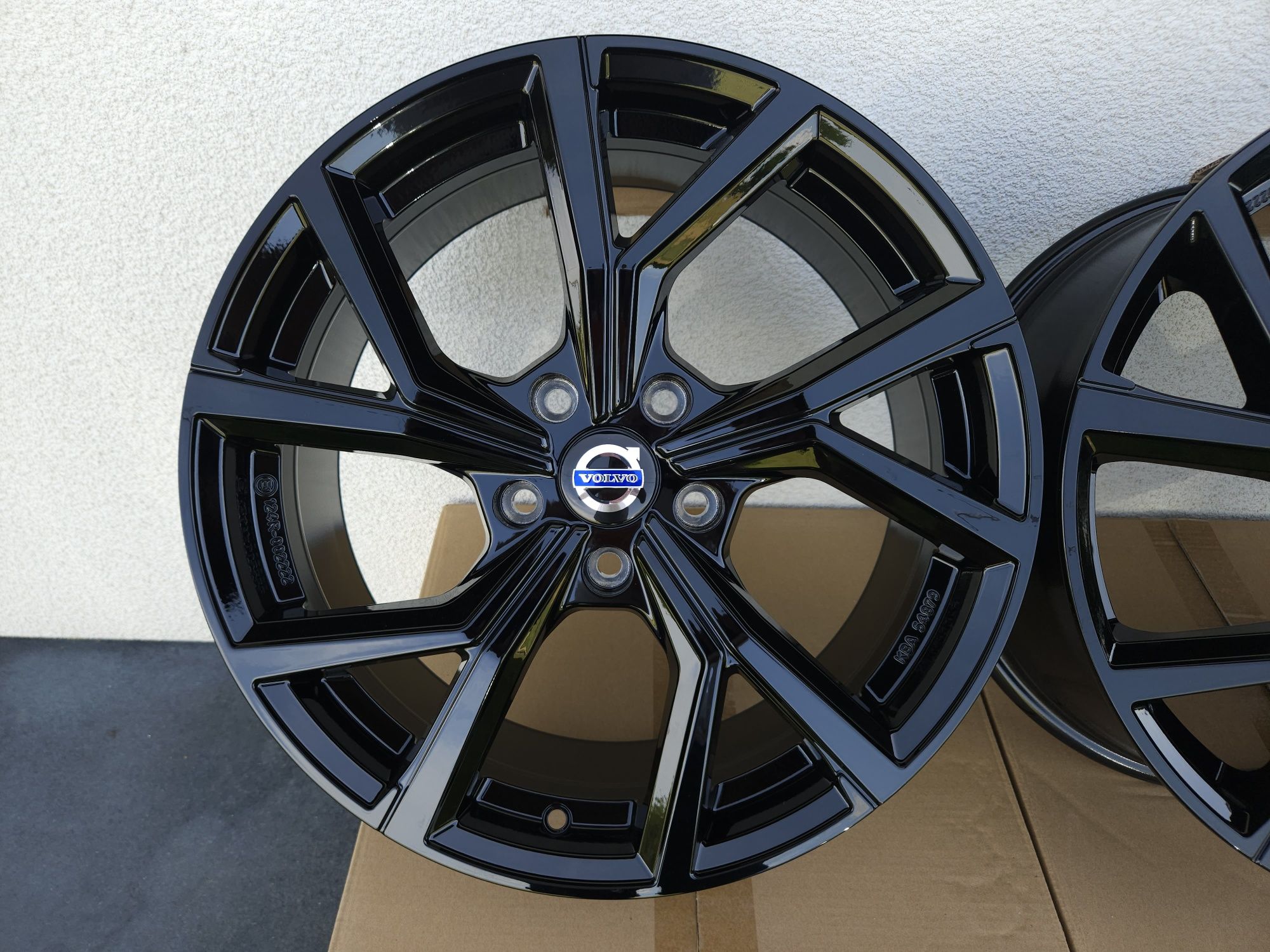 VOLVO 17 " Nowe 5x108 S60 V40 V60 C30 V70 S80 S40 V50 Felgi Czarne