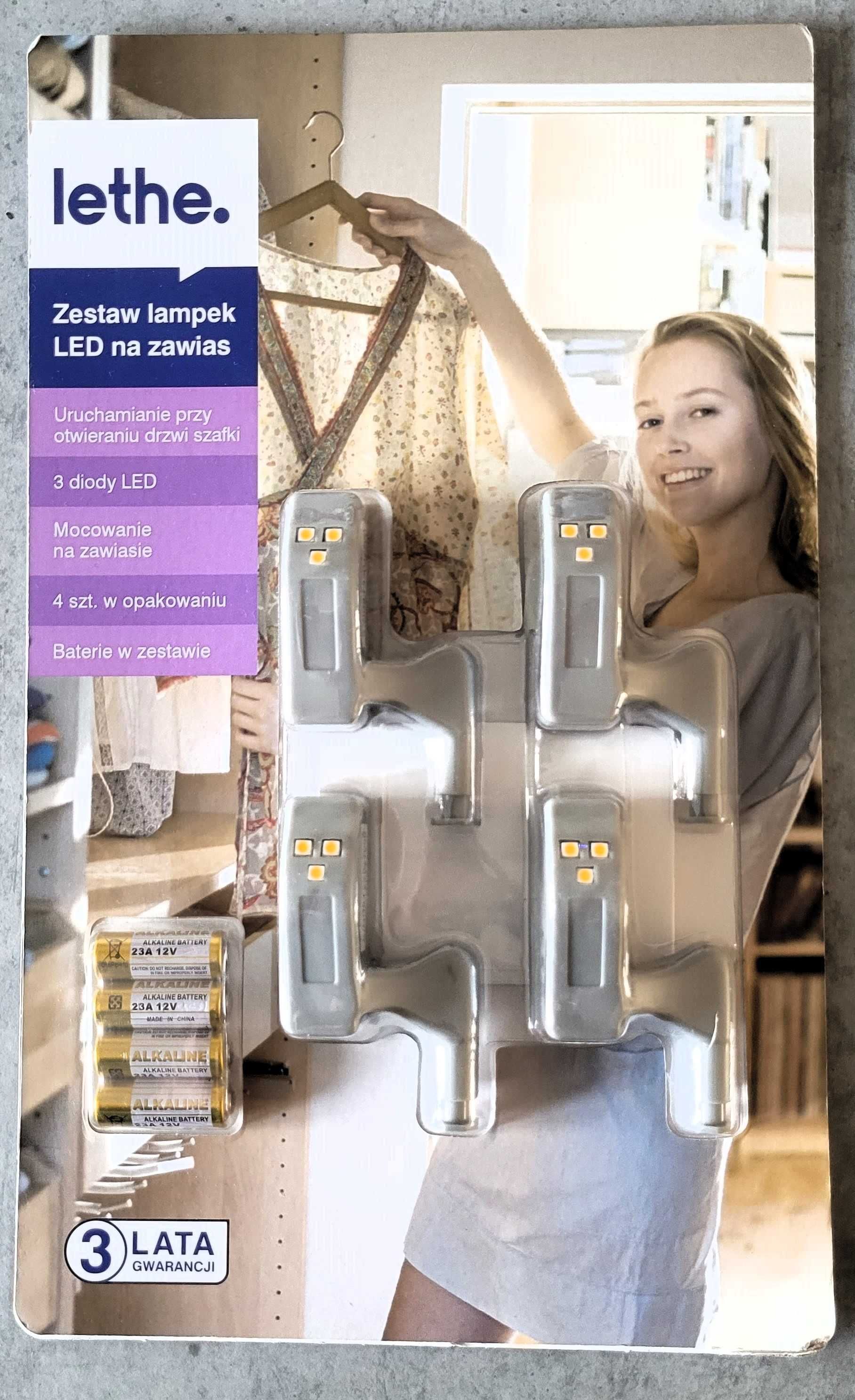 Lampki led na zawias