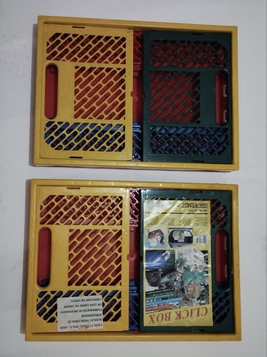 Caixas organizadoras plásticas Click Box (2 unidades)