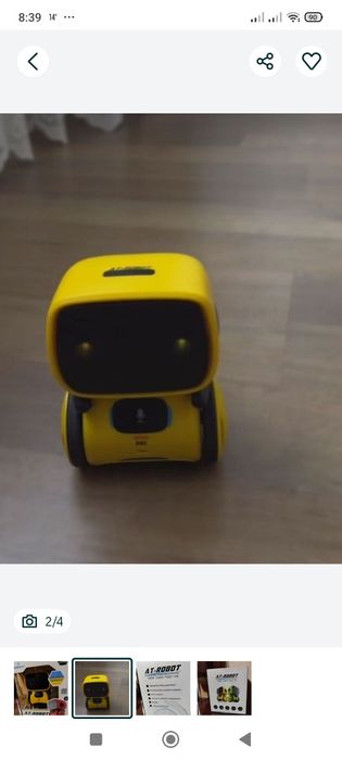 Интерактивный робот Master-7 AT-SMART ROBOT с голосовым управлением