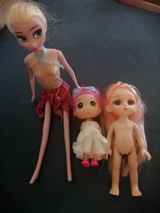 Conjunto de 3 bonecas