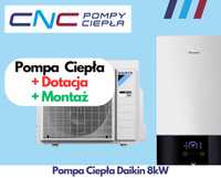 pompa ciepła Daikin Altherma 8kW cały zestaw z montażem Autoryzowany