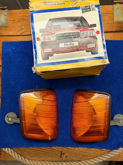 Mercedes 190 w201 NOWE Kierunkowskazy Pomaranczowe Hella