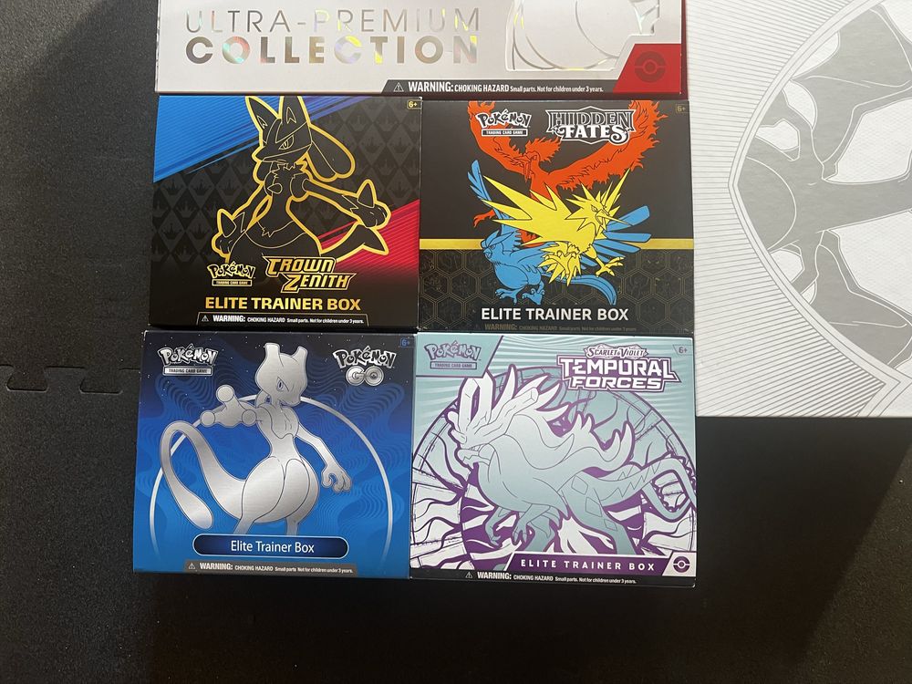 Cartas Pokemon TCG - UPCs e ETBs (Ler Descrição!!)