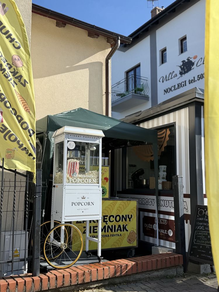 ZAKRĘCONY ZIEMNIAK / FRYTKA + POPCORN / Gotowe stanowisko do pracy !