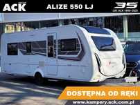 Sterckeman Alizé Connect 550LJ  Przyczepa kempingowa Sterckeman Alizé Connect 550LJ