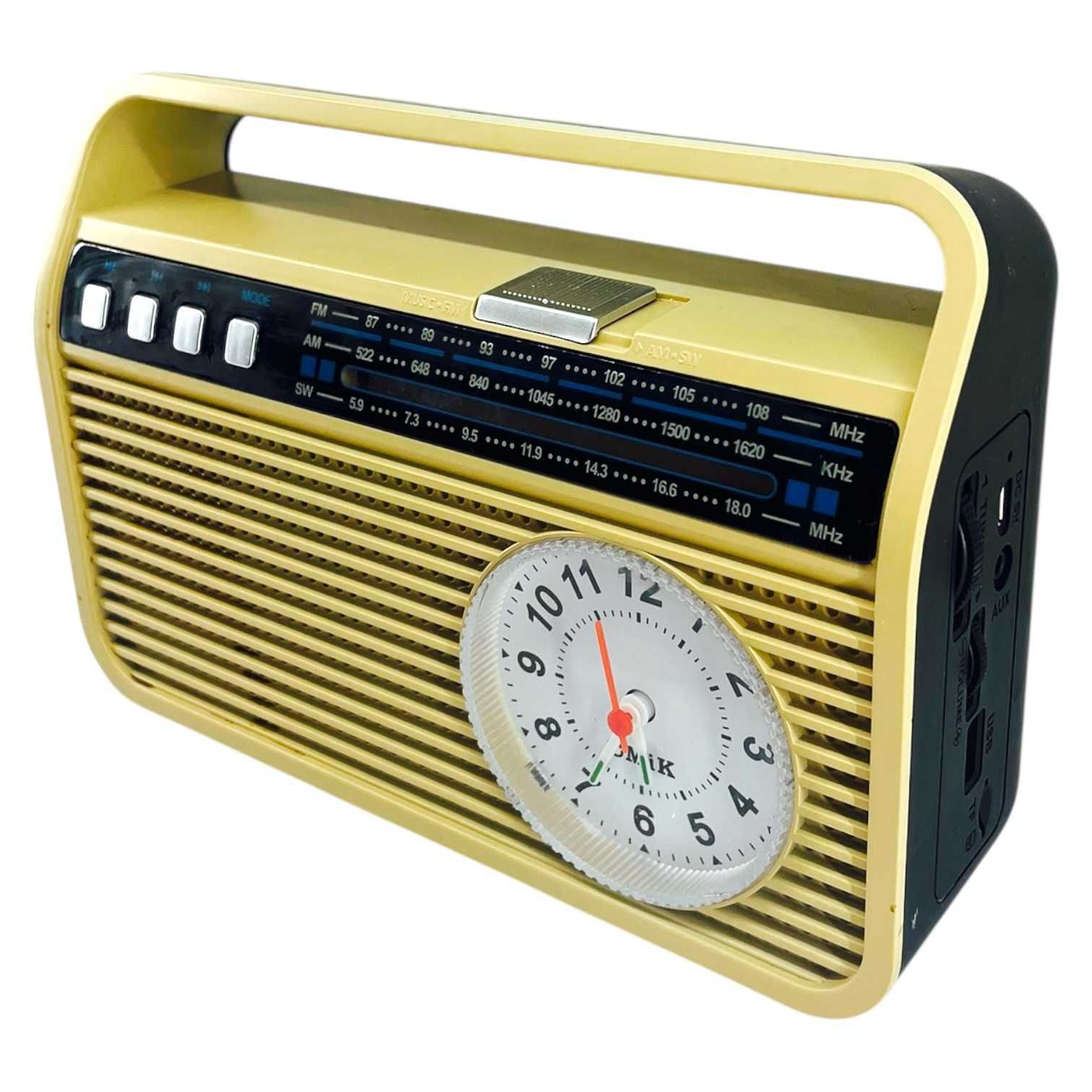 Radioodtwarzacz CMiK MK-190 BLUETOOTH CZARNY - ZŁOTO