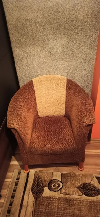 Fotel Brązowy Stan idealny