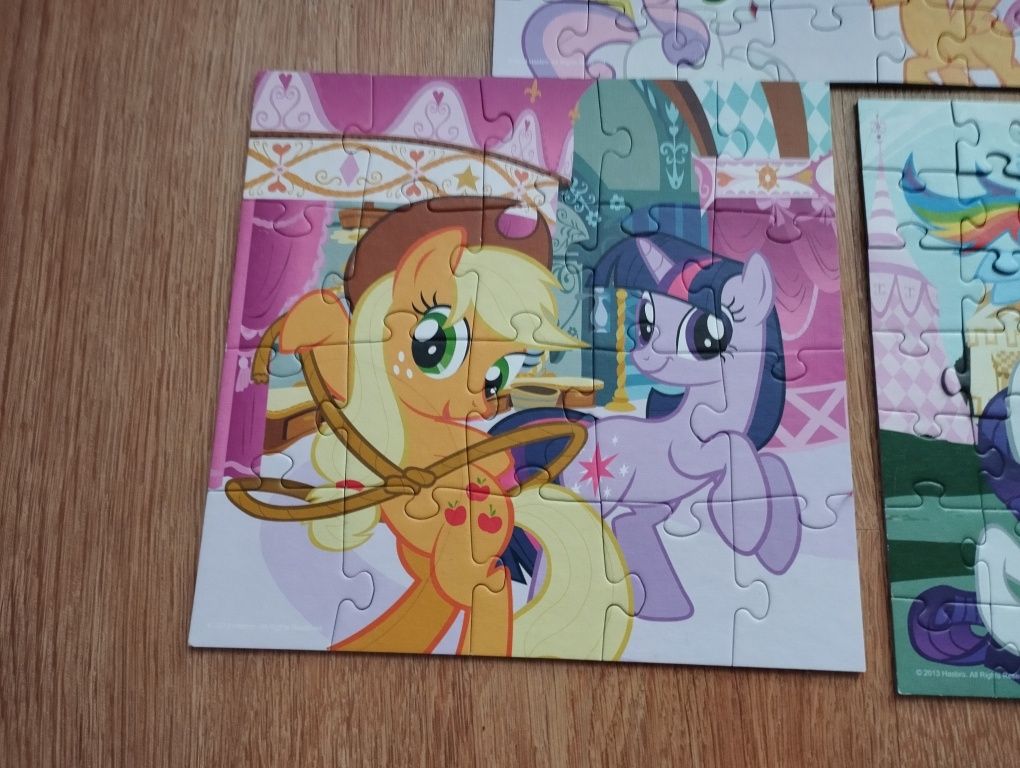 Puzzle koniki pony