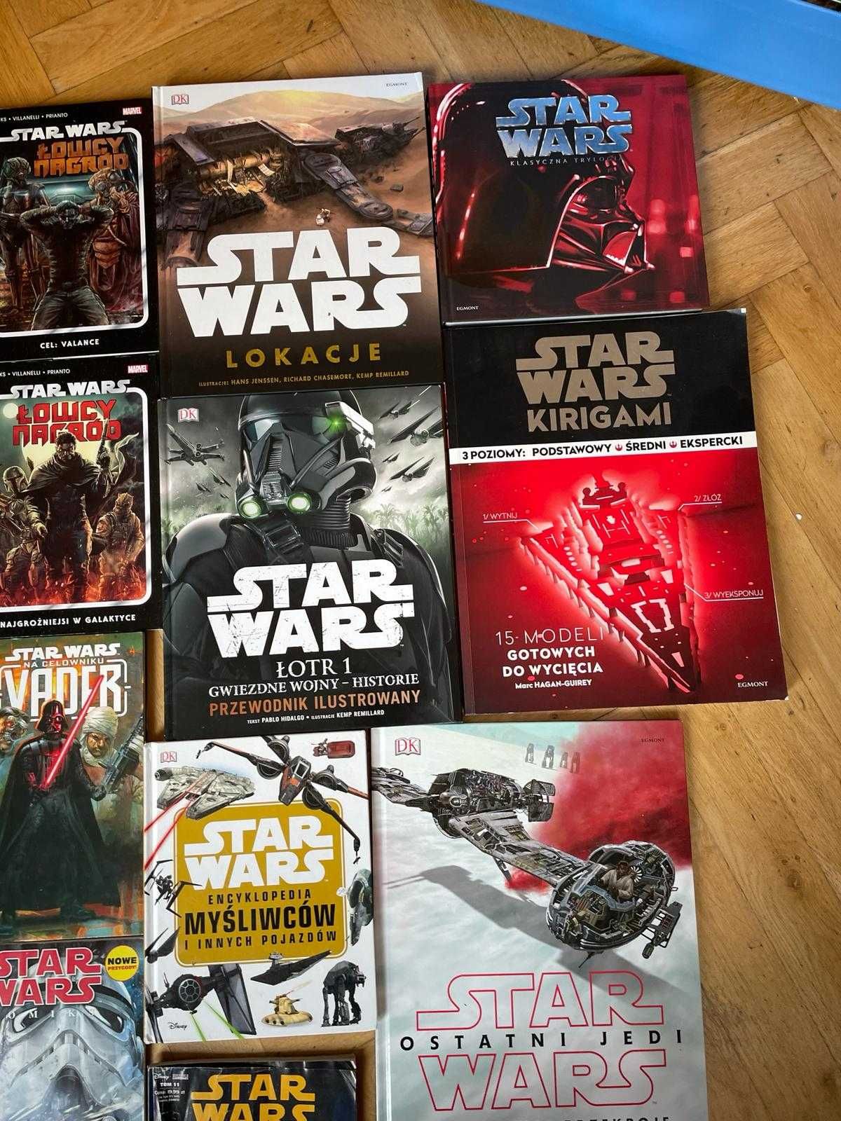 Kolekcja komiksów i książek STAR WARS