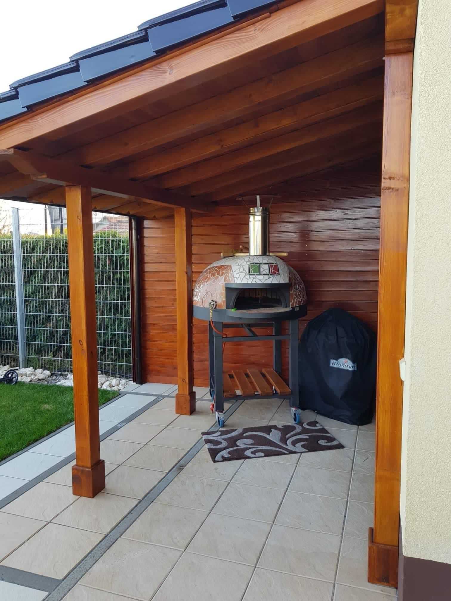 Piec do pizzy , made in italy gaz/drewno
