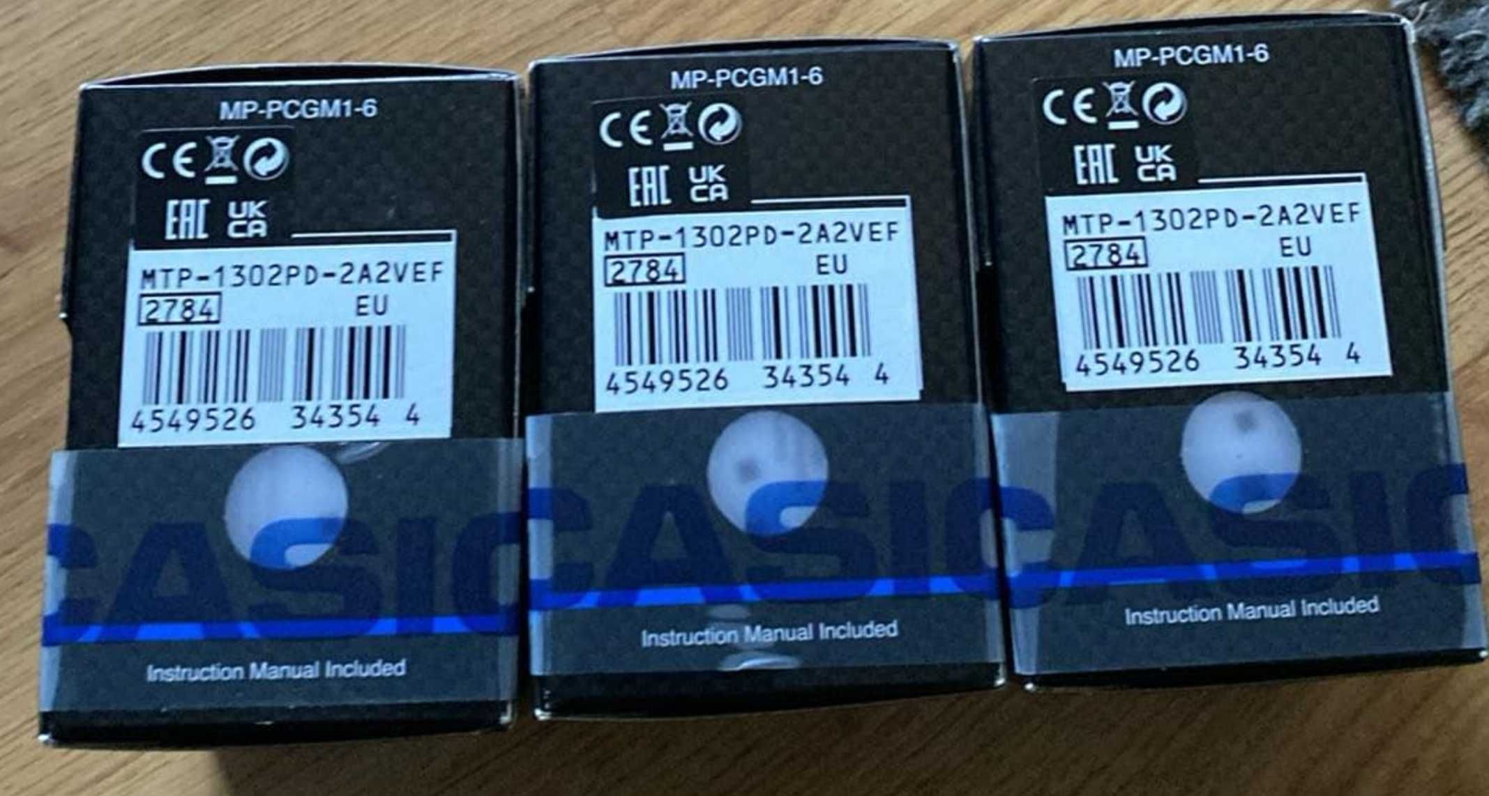Nowy zegarek męski Casio Neobrite datownik 5ATM MTP-1302PD-2A2VEF