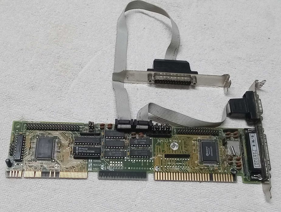 [PC Vintage] Controlador VLB multi i/o IDE - Floppy - Portas