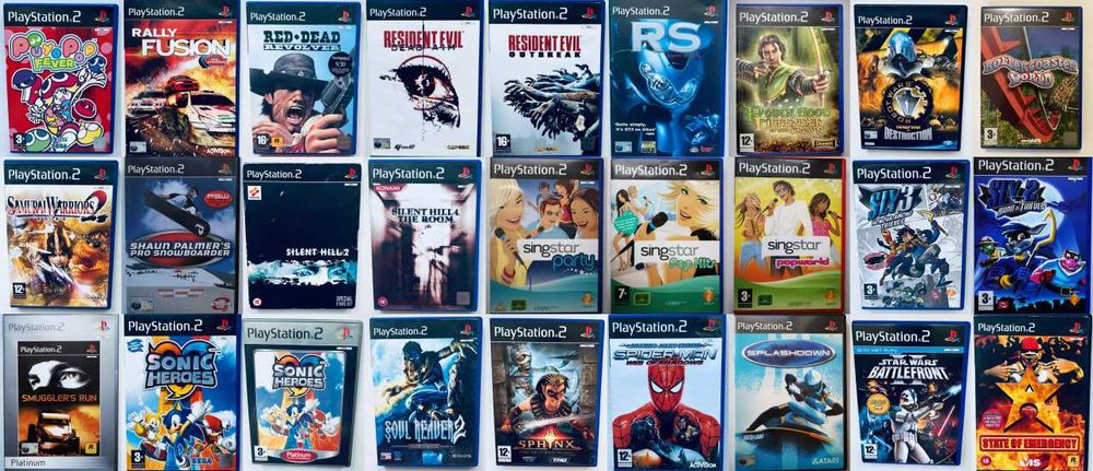 Диски для Sony PlayStation 2
