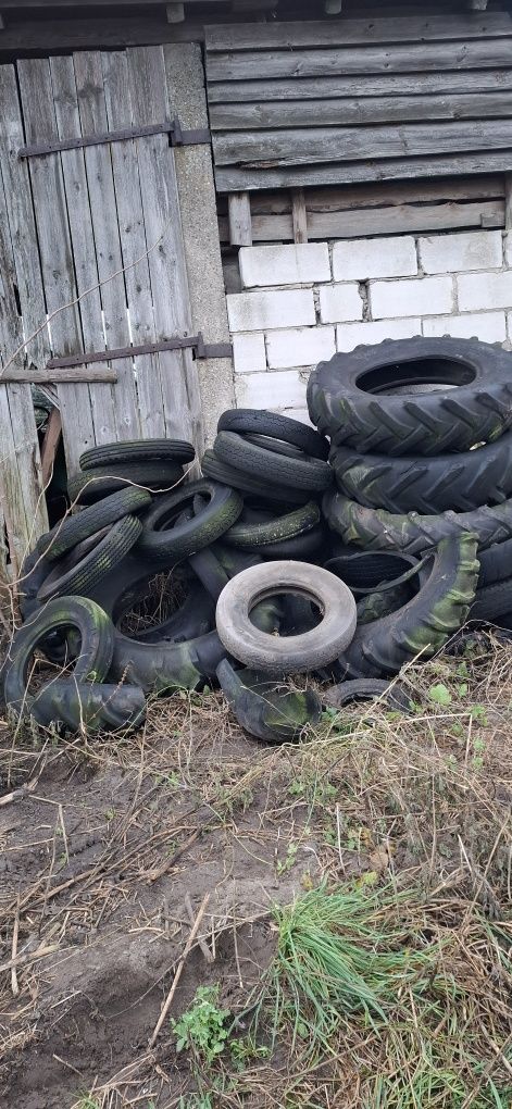 Oddam opony od traktorów i przyczep