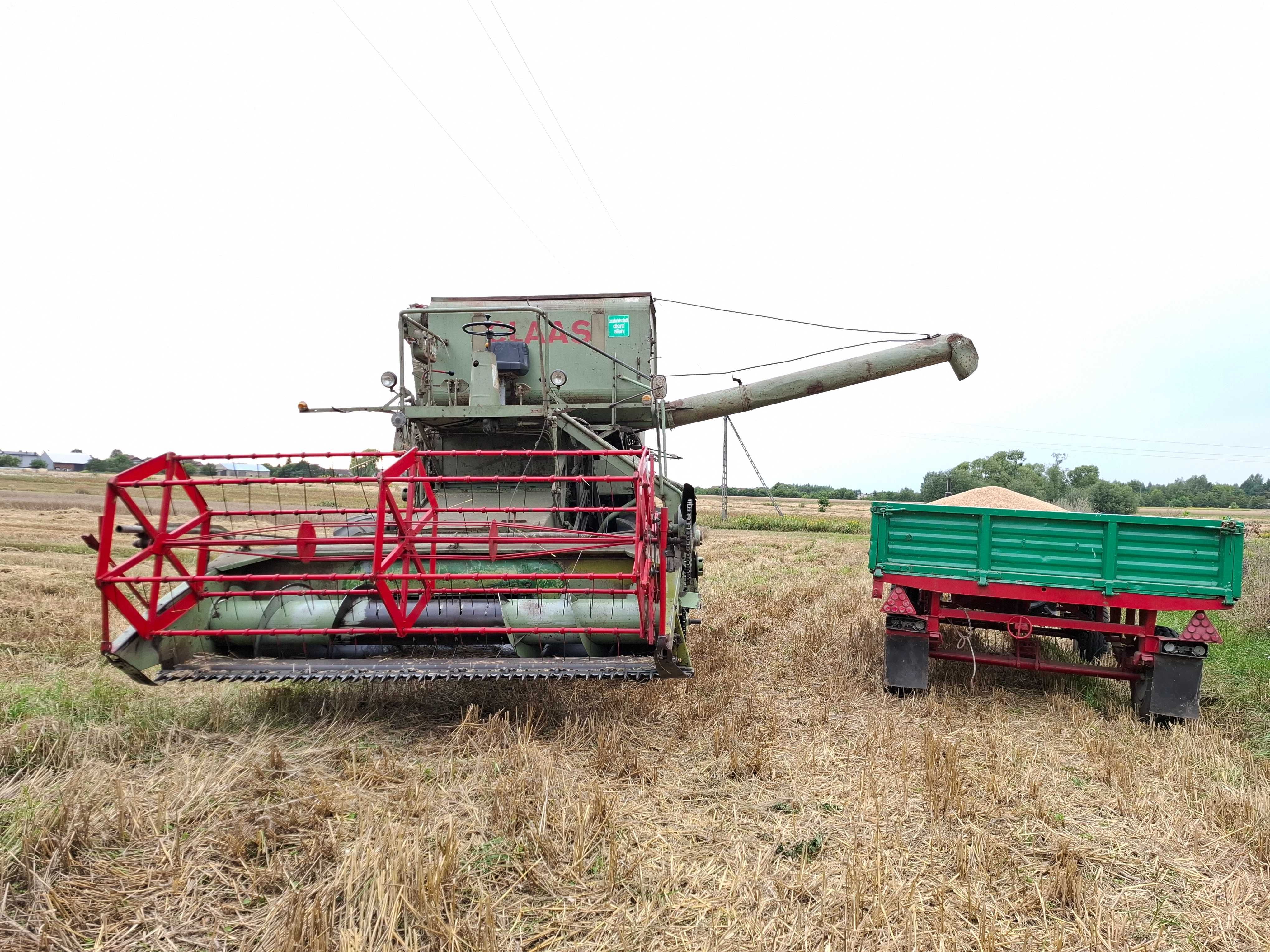 Sprzedam kombajn zbożowy Claas Matador Gigant heder 3m.