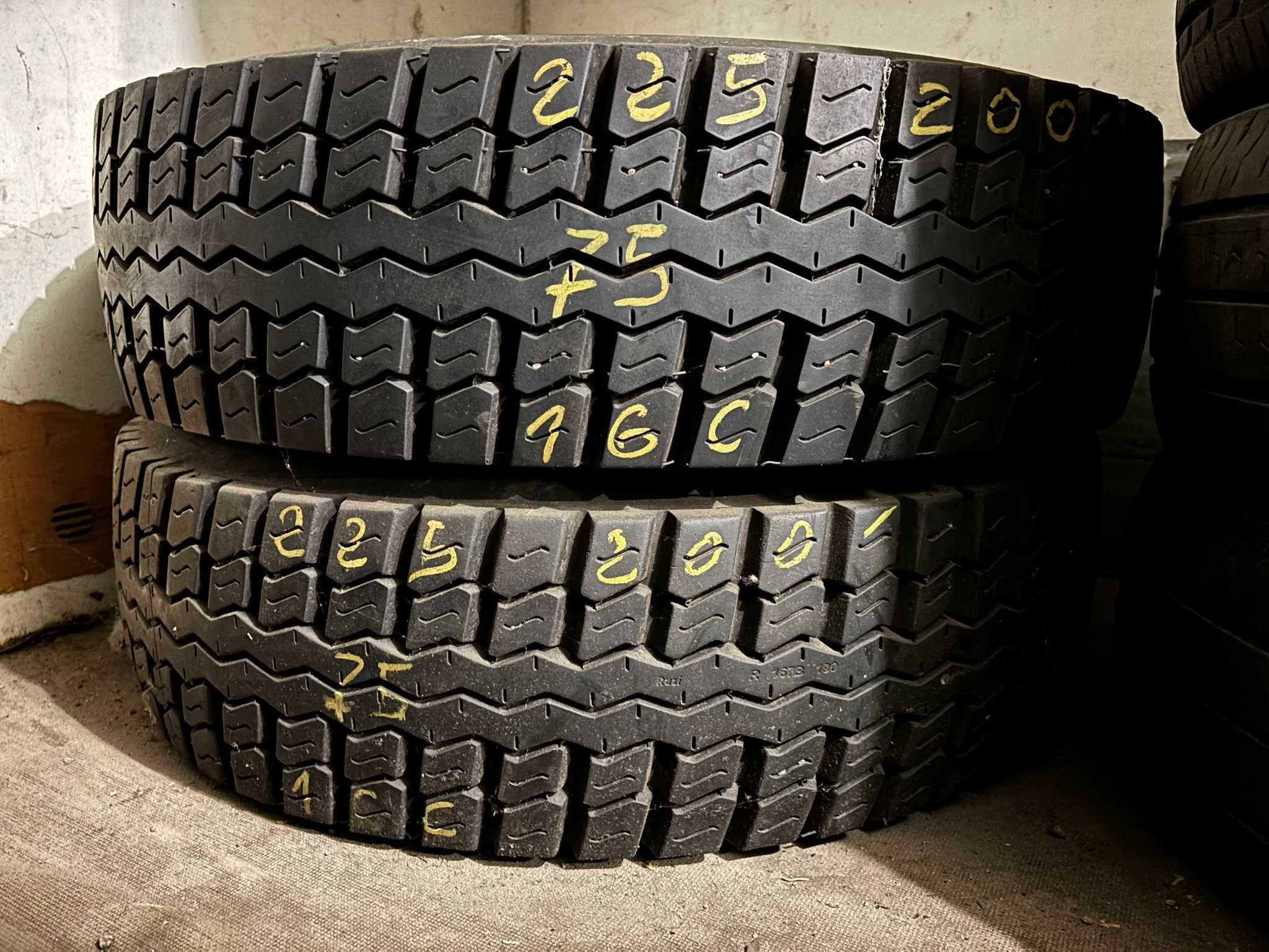 2X Opony Zimowe Bus 225/75R16C 118/116R Pirelli Chrono Winter 13MM
