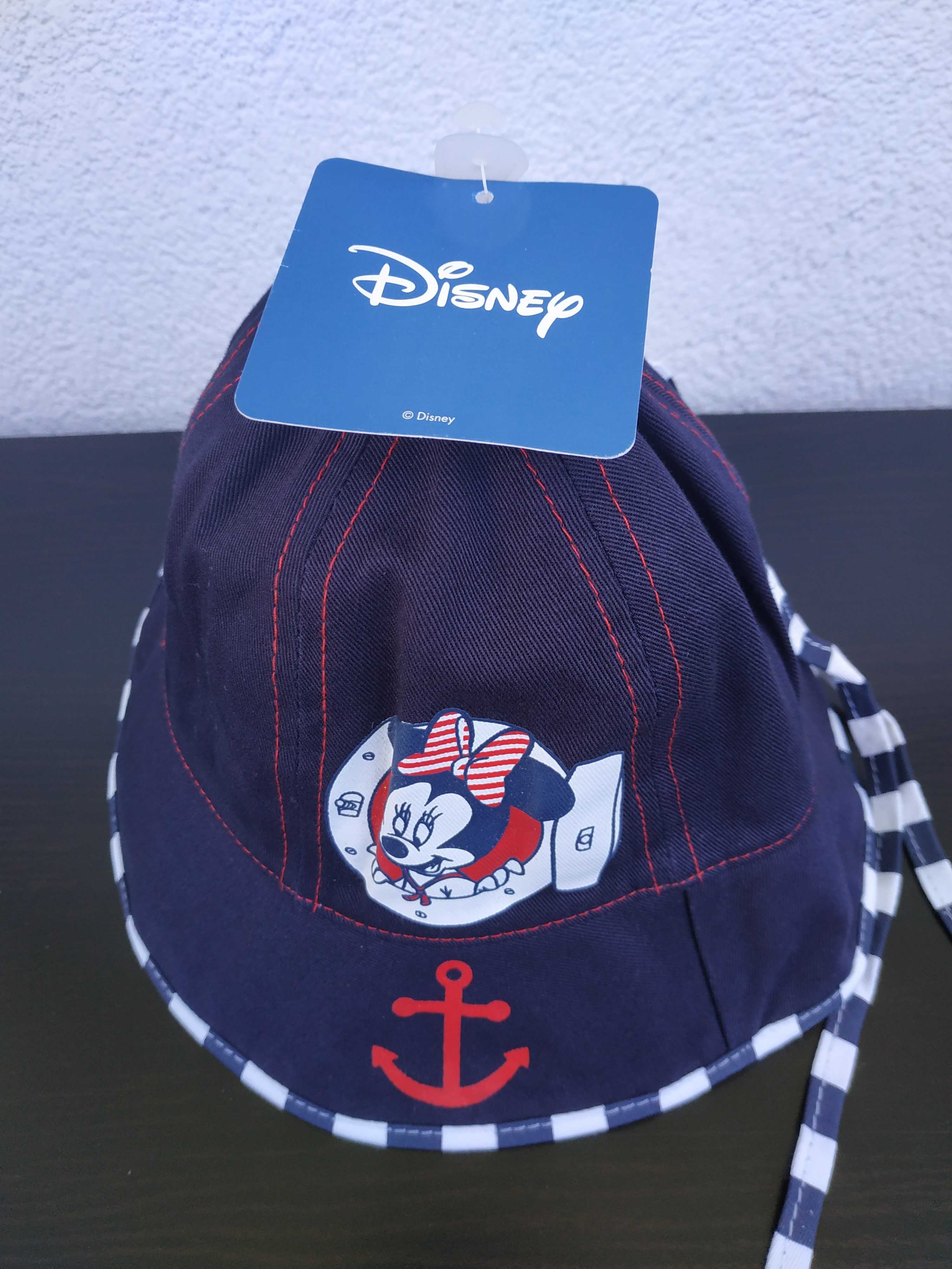 Granatowy kapelusz Disney Mickey Mouse bawełna 100%,