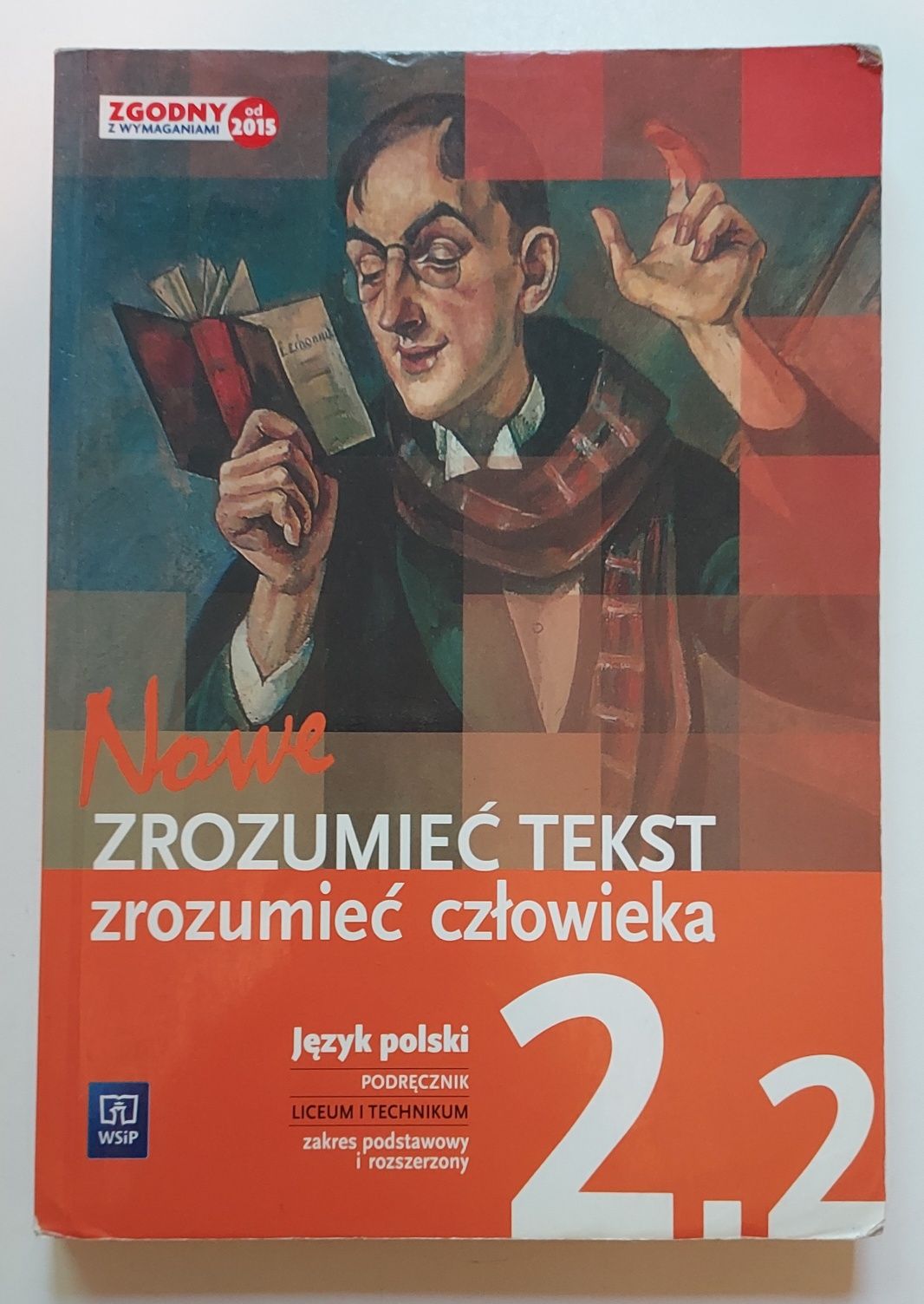 Nowe Zrozumieć tekst zrozumieć człowieka 2.2 WSiP podręcznik j.polski