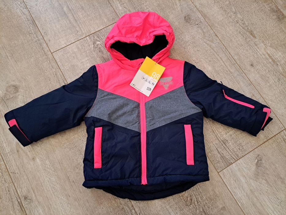 Kurtka dziewczęca narciarska - rozm 98