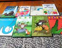 Livros variados para crianças