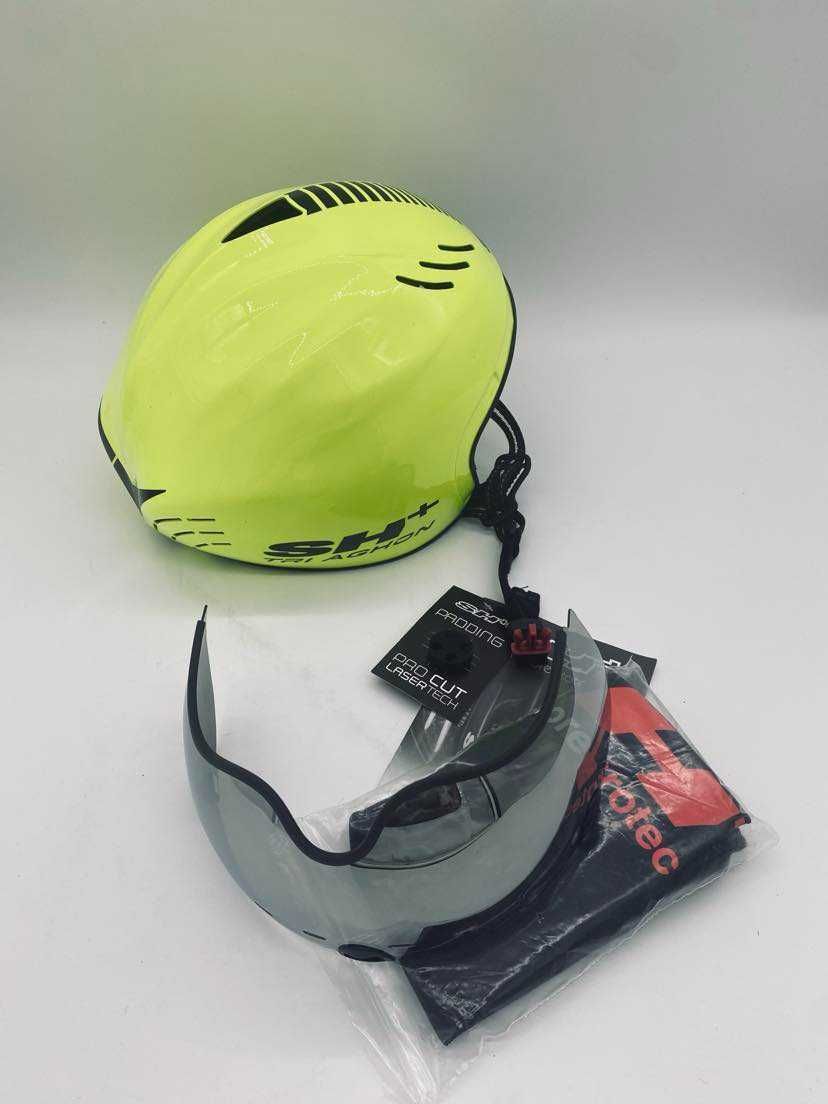 Kask rowerowy SH+ TriAghon XS/S triathlon czasówka PROMOCJA