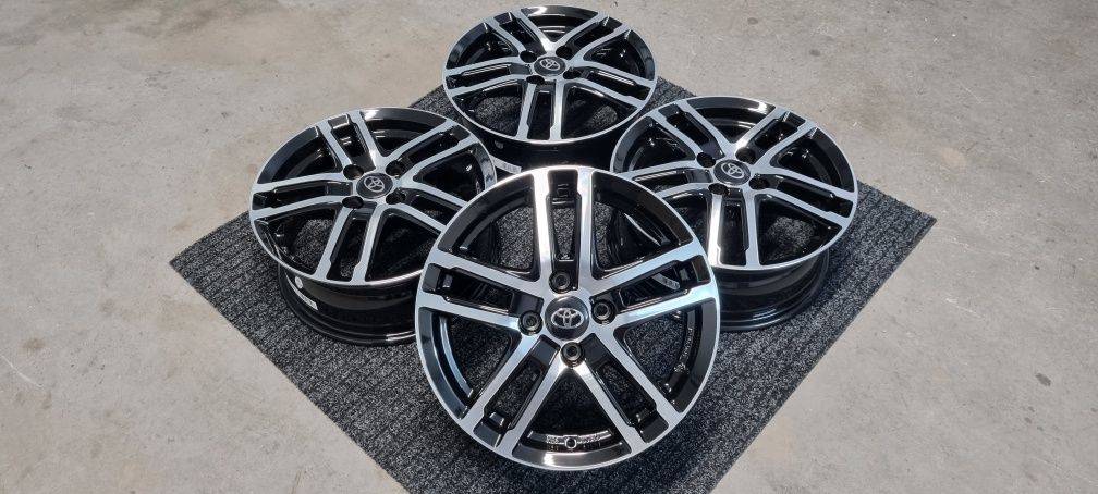 Yaris 15" Alufelgi nowe  4x100 Toyota Yaris Felgi Czarny Poler