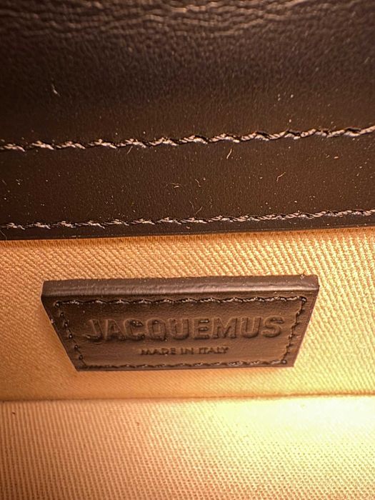 Mala Jacquemus Le Bambino Nova com etiqueta