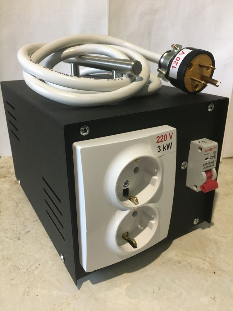 120V-220V 3000W Підвищувальний перетворювач, трансформатор, інвертор