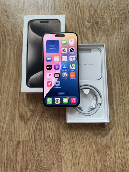 Iphone 15 Pro Max de 256gb com fatura