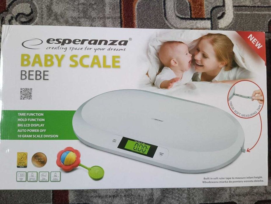 Дитячі ваги електронні з ростоміром Esperanza Bebe EBS019