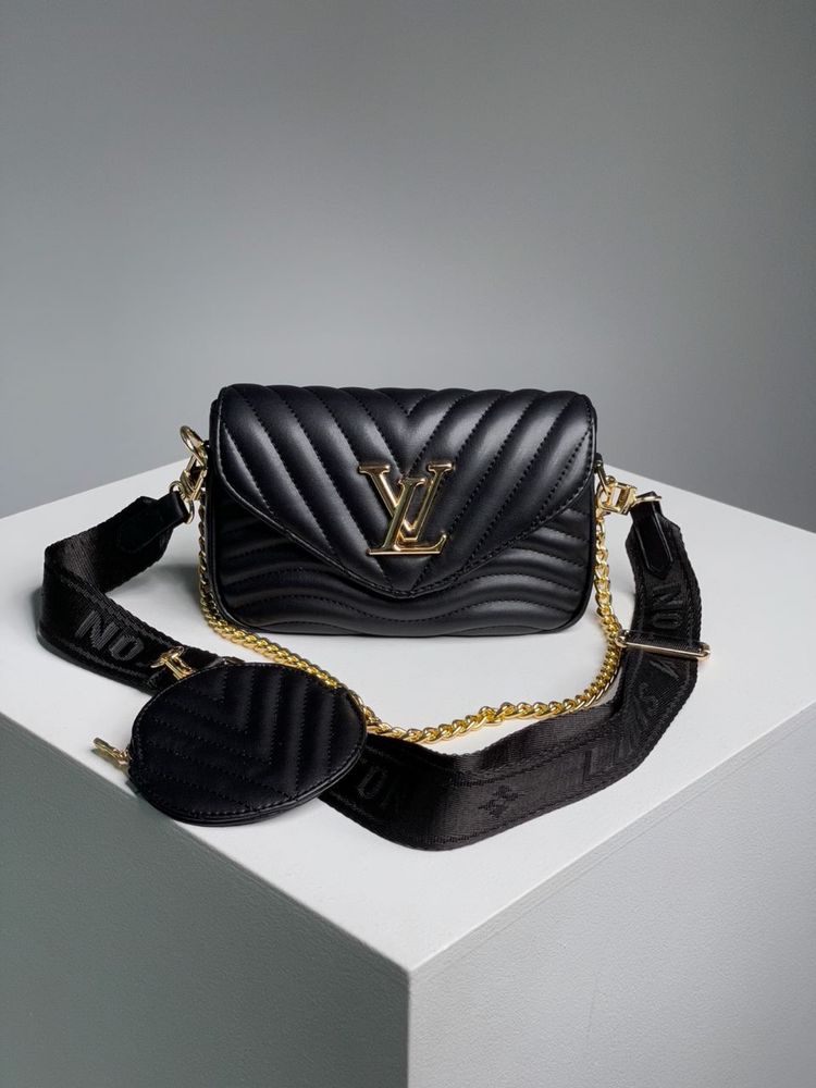 Torebka Louis Vuitton wave black gold