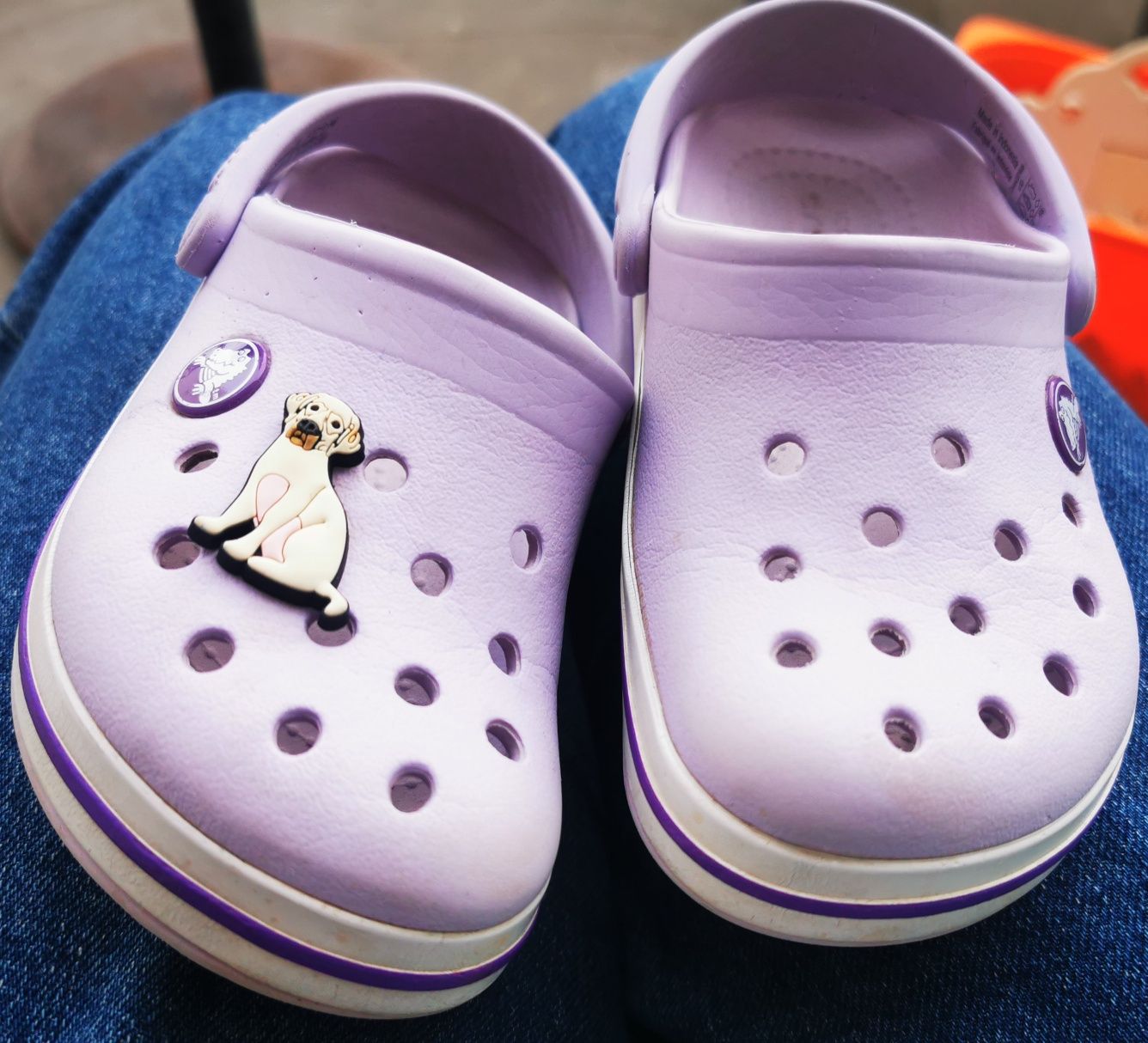 Używane klapki firmy Crocs c10, stan dobry.