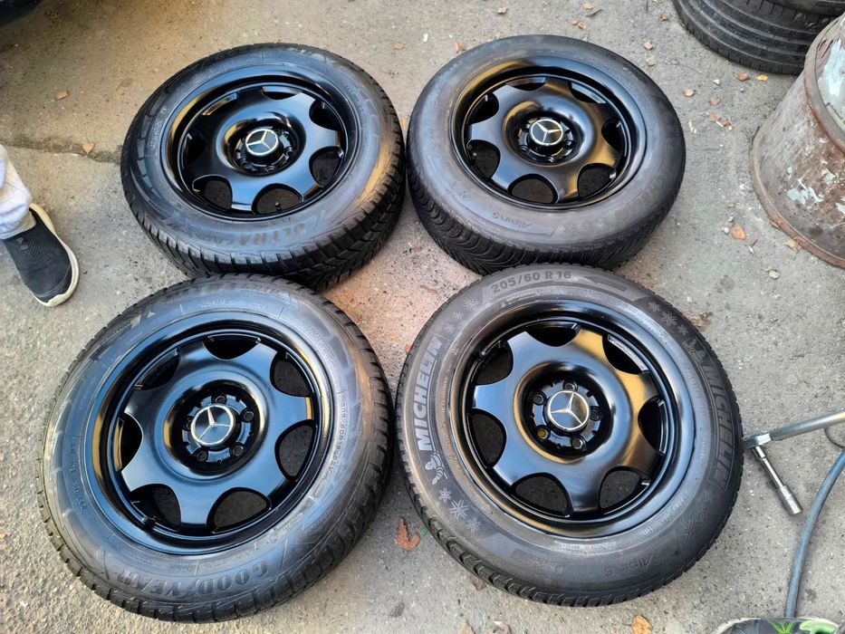 5x112 Felgi Aluminiowe Alufelgi 16 Mercedes Koła Letnie E KLASA W210 W211 W212 C W202 W203 W204 CLK W208 W209 S W220 Legnica ALU-RAD 225/55